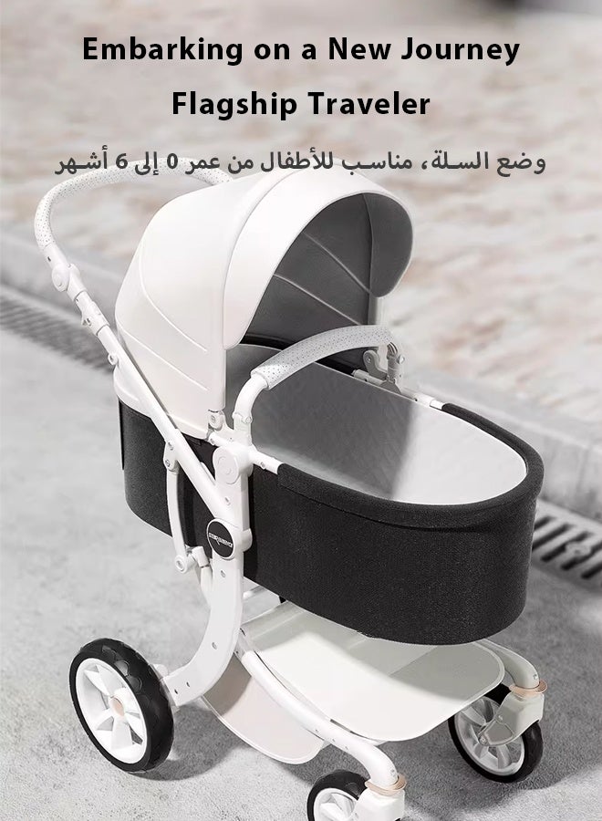 كيديليو عربة أطفال قابلة للتحويل 3 في 1 مع وضع سرير الأطفال - Image 4